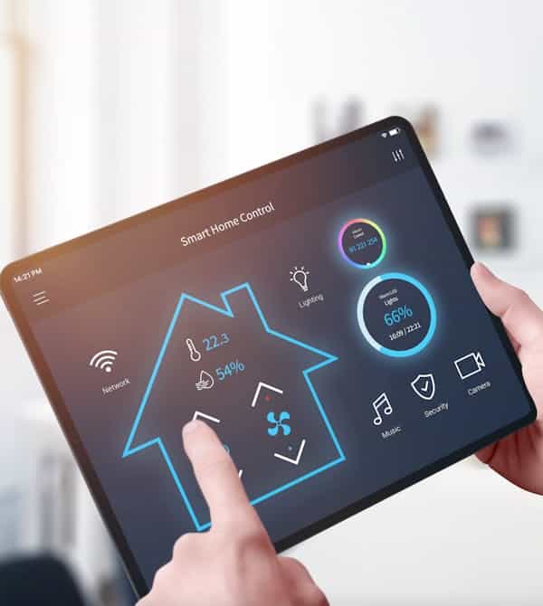 Smart Home System als Beispiel des Komplettanbieter Steinkühler in Leverkusen.