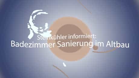 Badezimmersanierung im Altbau von Steinkühler in Leverkusen, erklärt von Liesel Steinkühler.