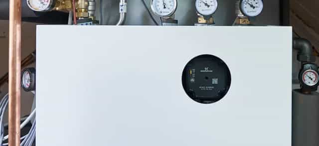 Heizsystem als Beispiel des Komplettanbieter Steinkühler in Leverkusen.